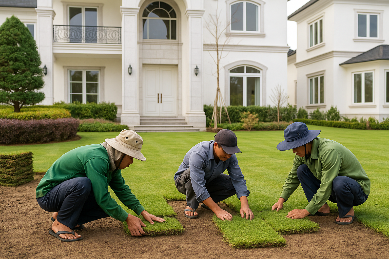 An Khang Group đơn vị trồng cỏ uy tín