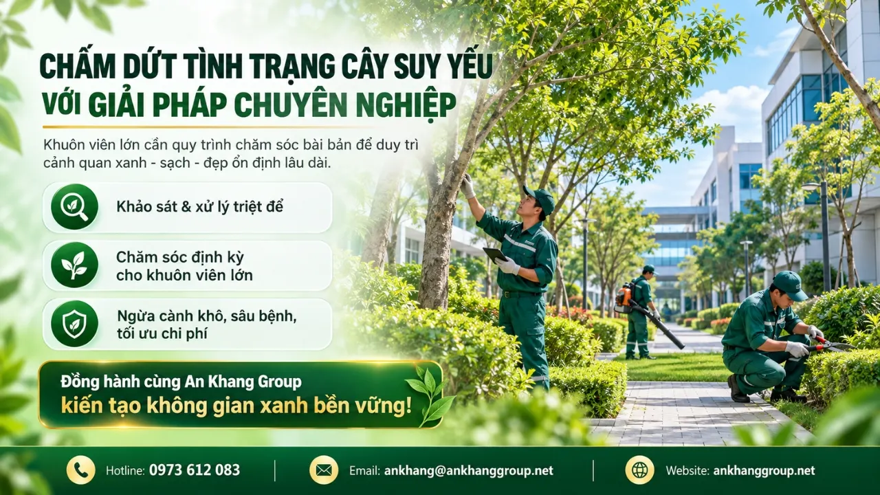 Lỗi thường gặp khi chăm sóc cây xanh