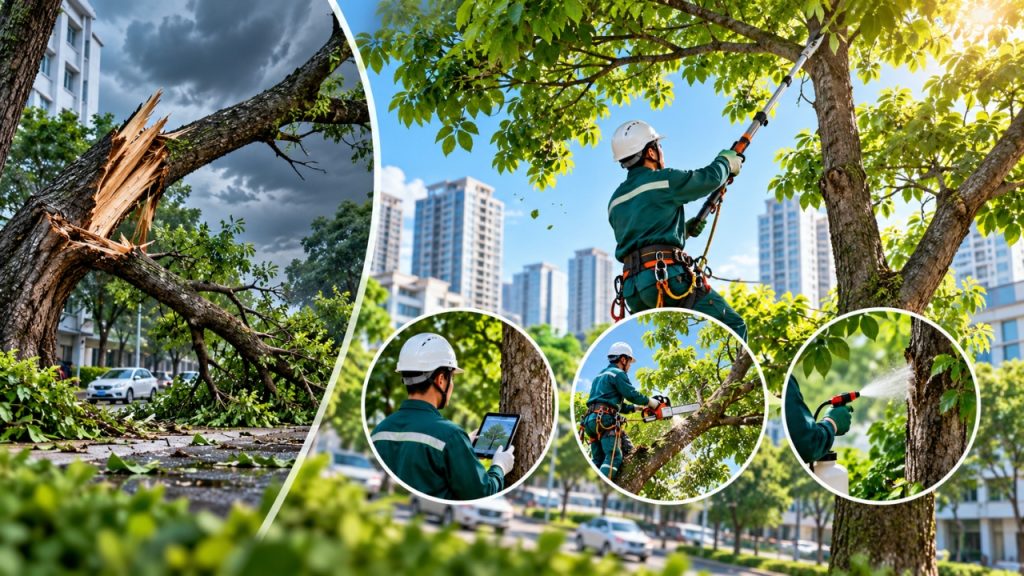 tầm quan trọng bảo dưỡng cây xanh đô thị